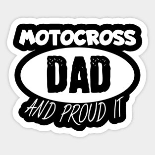 Motocross dad Sticker